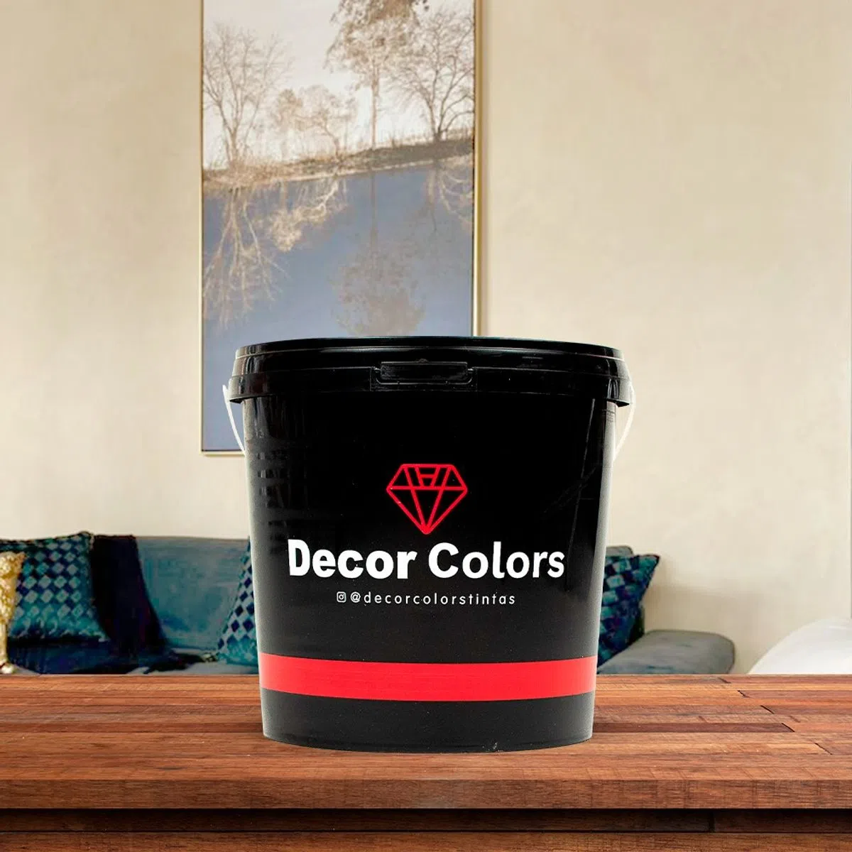 Concrete look plaster Rustic Egyptian Cotton 11 lb (5 kg) container